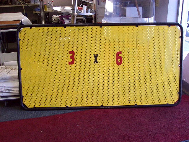 Rental store for SIGN, PORTABLE, 3  X 6 in Howell MI