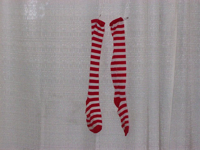 Rental store for STRIPED SOCKS, RED   WHITE in Howell MI